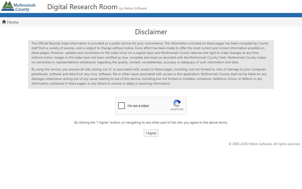 Multnomah County marriage records Digital Research Room